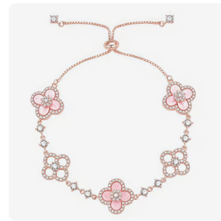 New Pink Flower Bracelet